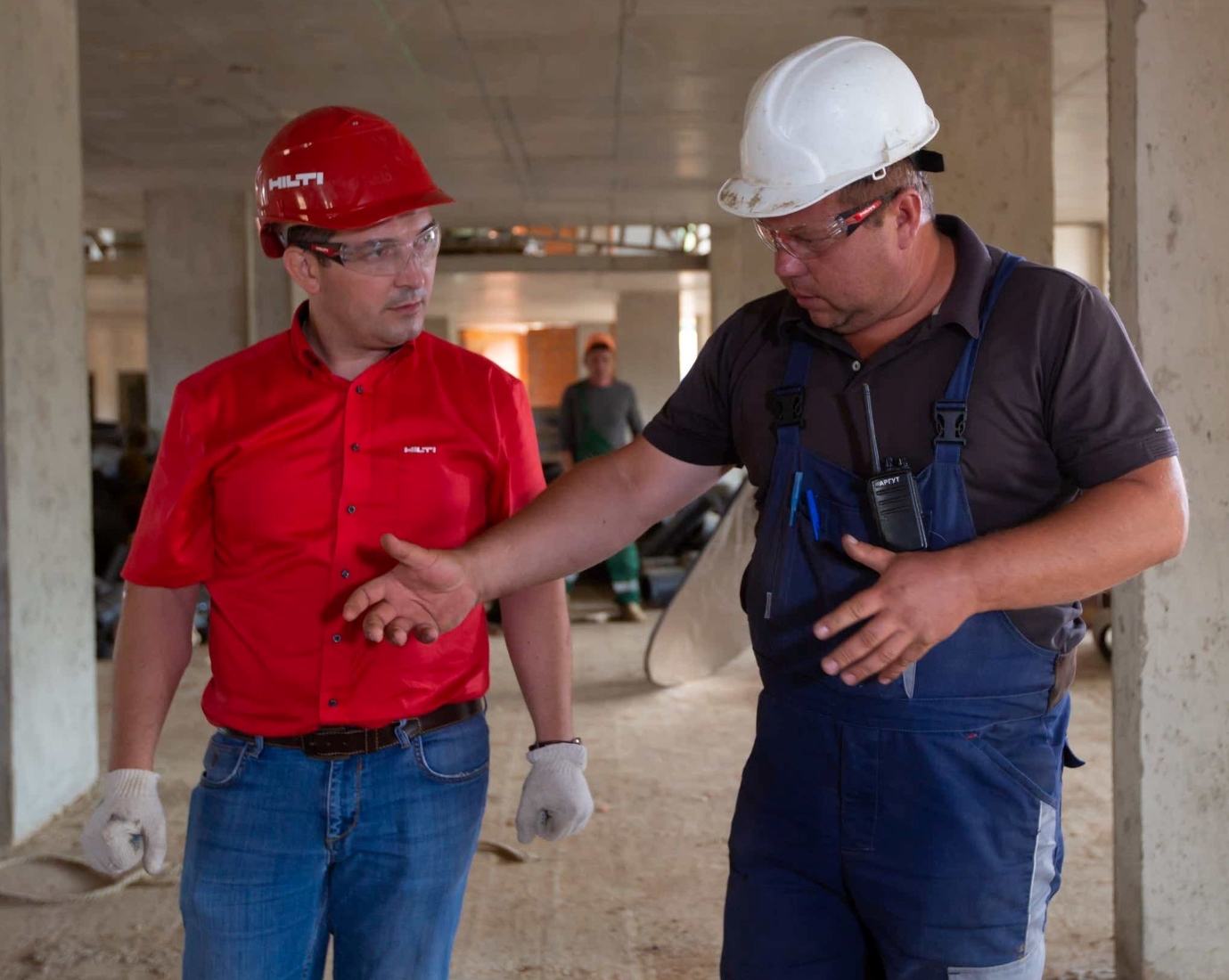 Apprentice in the workplace