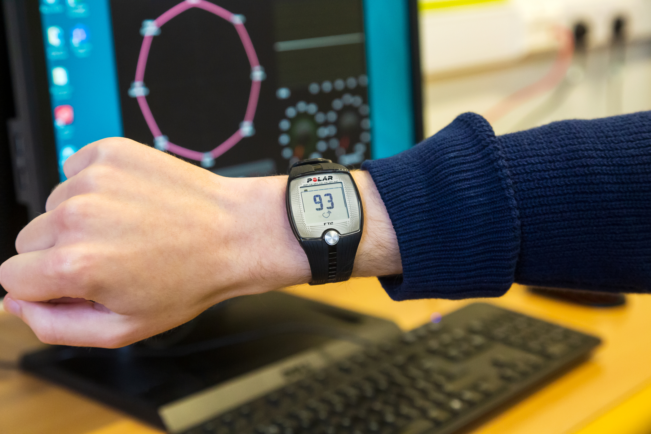 Using monitoring equipment to capture data during research Using monitoring equipment to capture data during research